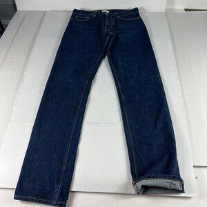 Apolis Global Citizen Red Line Selvedge Jeans Men's 30x33* Straight Denim Tag 30